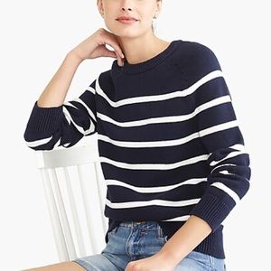J. Crew Factory Navy Raglan Sweater Small
